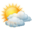 woensdag: Gedeeltelijk bewolkt