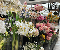 Zijdebloemen en droogbloemen